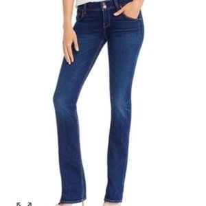 HUDSON JEANS Beth Baby Bootcut Jeans in Obsucrity
